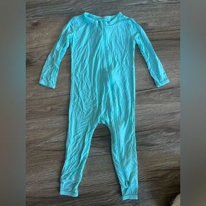 Kyte baby zippered romper robin